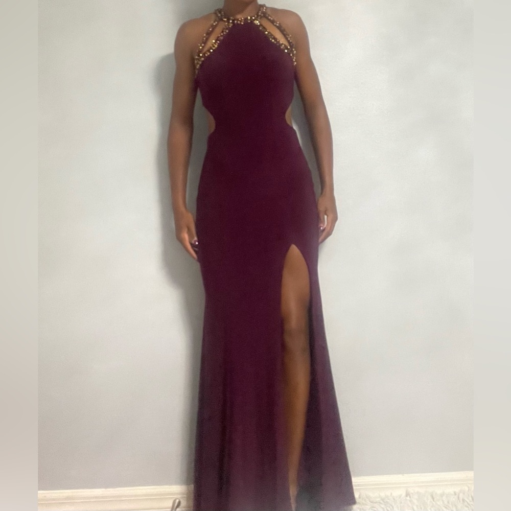 Mulberry prom dress